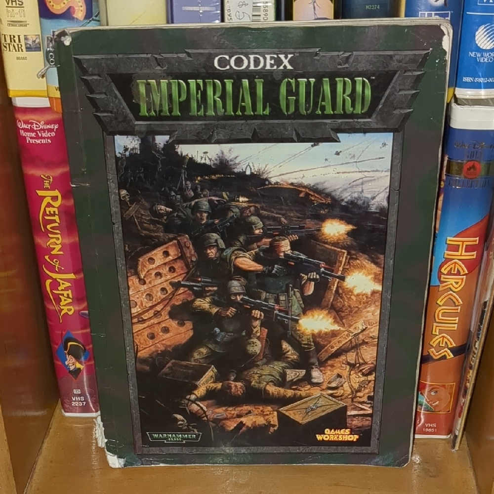Warhammer 40,000 Codex: Imperial Guard - Black and Green
